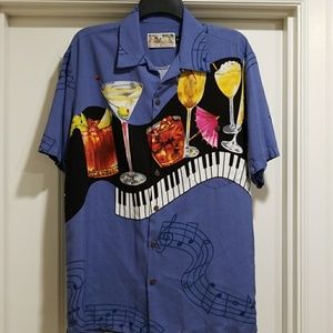 Piano Bar Hawaiian Shirt